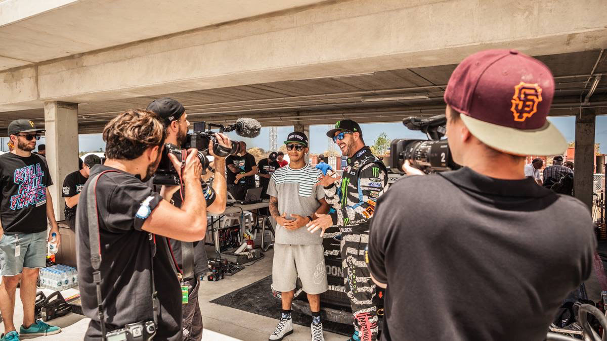 Top Gear Barbados Ken Block Lewis Hamilton